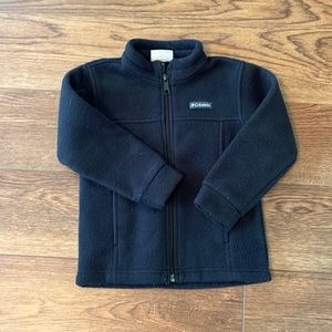 Boys 4T black Columbia fleece jacket